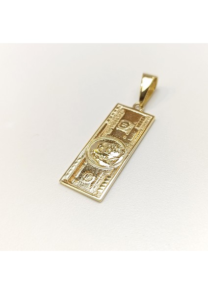 100 Dolar Kolye 14 Ayar Altın Hd Videolu