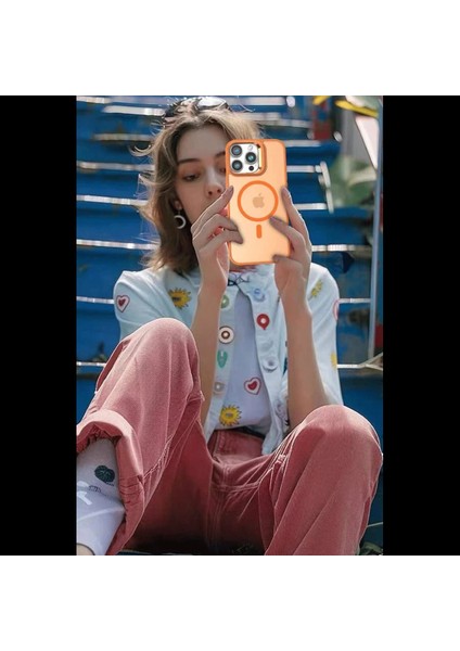 iPhone 16 Plus Flet Lens Magsafe Kapak modelleri