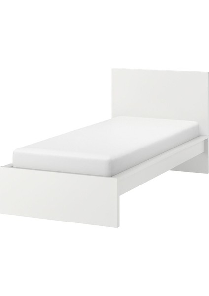 Tek Kişilik Karyola, Beyaz, 90X200 cm