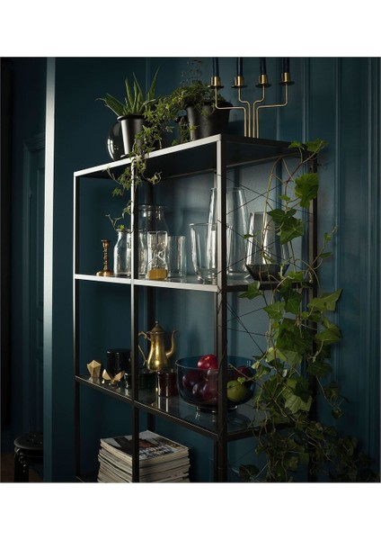 Açık Raf Ünitesi, Venge-Cam, 100X36X175 cm fırsatları