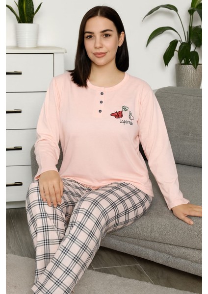 Geniş Kalıp Kadın Pijama Takımı %100 Pamuk modelleri