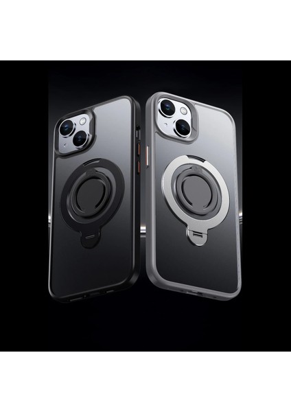 iPhone 15 Avatar 360 Dönen Magsafe Kapak modelleri