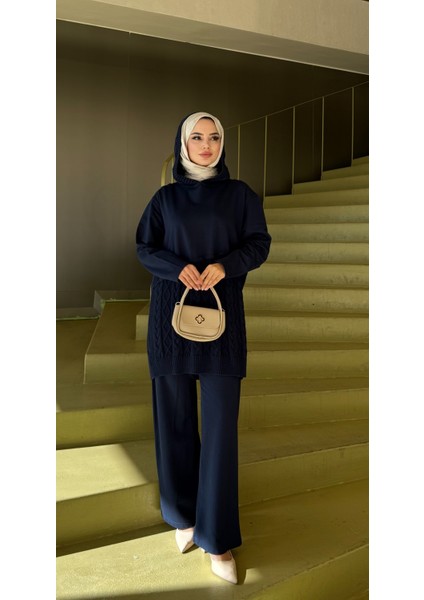 Çapraz Saç Örgülü Triko Takım fiyatları