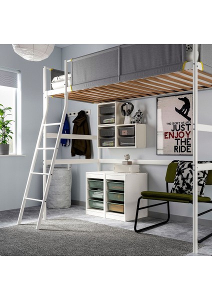 Saklama Ünitesi, Beyaz-Açık Yeşil, 34X44X55 cm modelleri