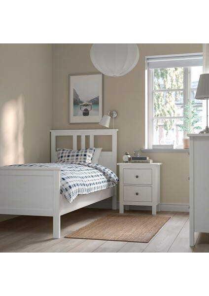 Tek Kişilik Karyola, Beyaz Vernik, 90X200 cm modelleri