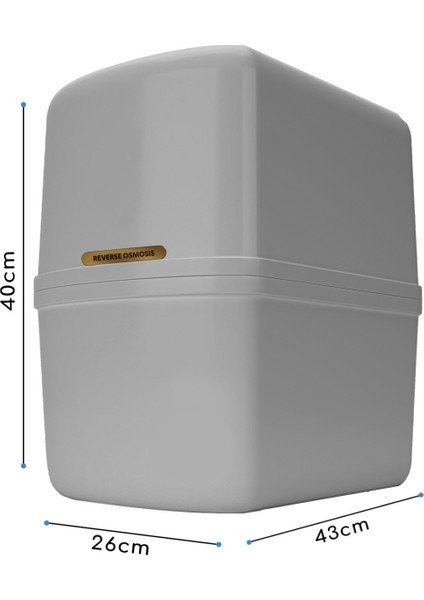 13 Aşamalı Çelik Tanklı Su Arıtma Cihazı (SDNP13-M-S) fiyatları