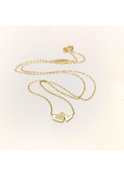 Kalp Kolye 14 Ayar Altın Hd Videolu modelleri