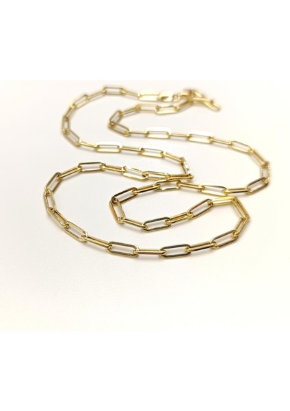 50CM Ataç Zincir Kolye 14 Ayar Altın Hd Videolu fırsatları