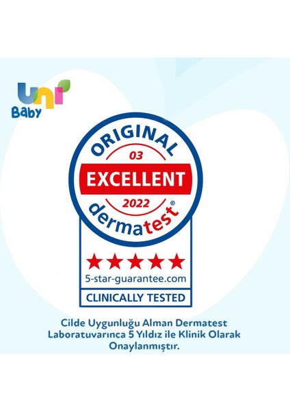 Unı Baby Şampuan 900ML %70 Nemlendirici
