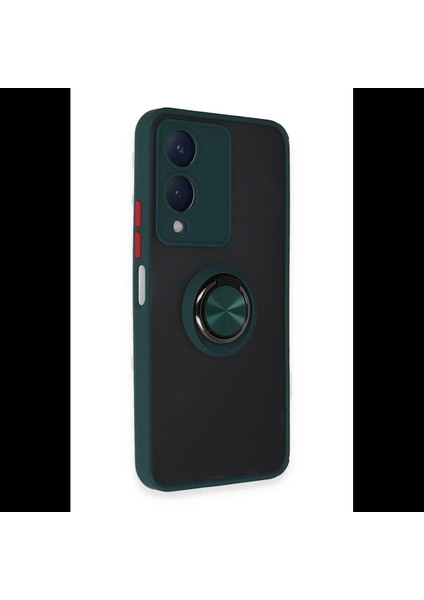 Vivo Y17S Kılıf Montreal Yüzüklü Silikon Kapak fiyatları