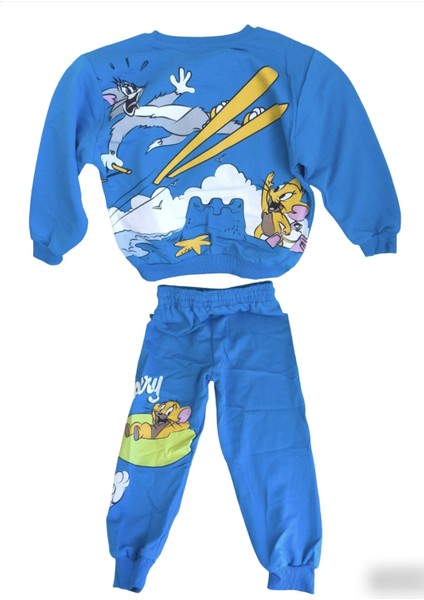 Laura Baby Tom ve Jerry Erkek Çocuk Alt Üst Eşofman Takımı fırsatları
