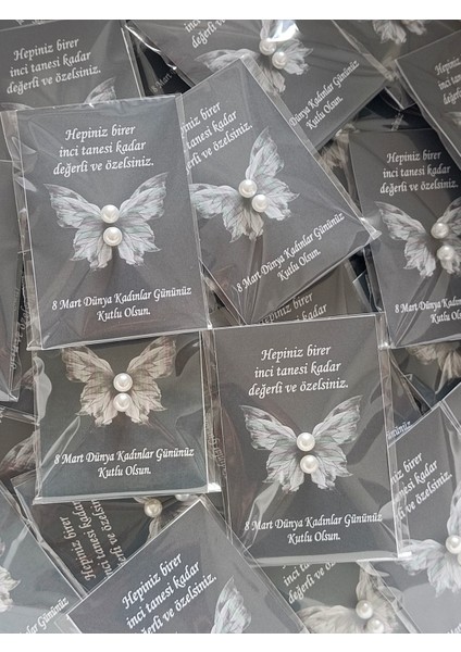 15 Adet 8 Mart Dünya Kadınlar Günü Hediyesi Inci Küpe fırsatları