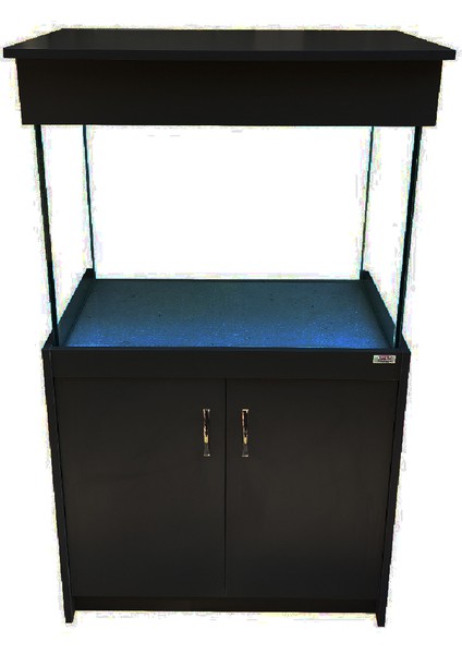 Mobilyalı 80 x 50 x 60 cm (240 Litre) Siyah