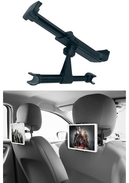 Buffer® Oto Koltuk Arkası Telefon Tablet Tutucu Ayarlanabilir 360 Derece Dönebilen Pratik Stand indirimleri