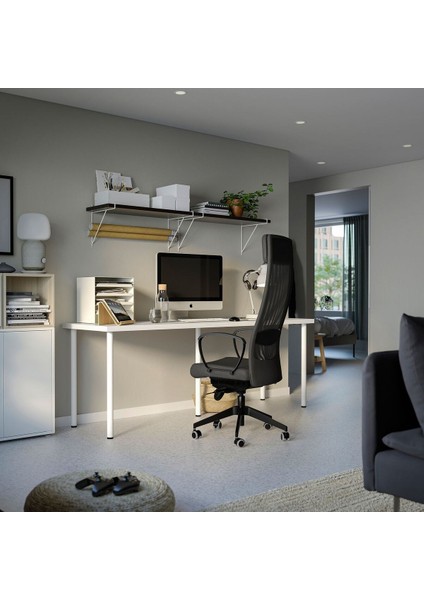 Çalışma Masası, Beyaz, 200X60 cm fırsatları
