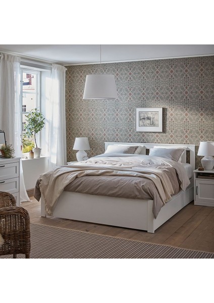 Çift Kişilik Baza, Beyaz, 140X200 Cm, 4 Çekmeceli modelleri