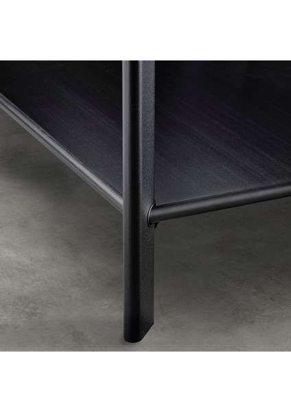 Açık Raf Ünitesi, Siyah, 120X85 cm fırsatları