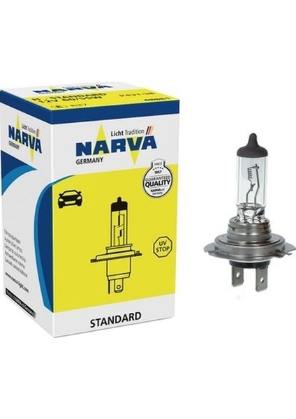 48328 12V H7 55W Halojen Far Ampulü Narva