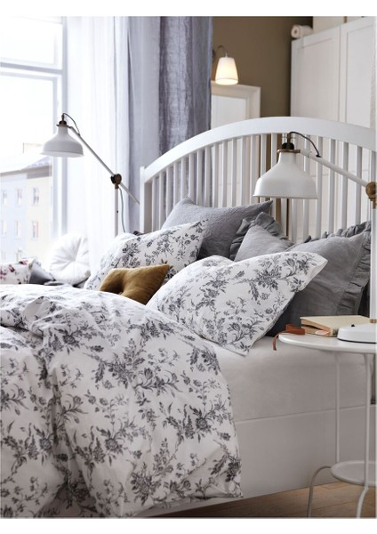 Çift Kişilik Karyola, Beyaz, 140X200 cm fırsatları