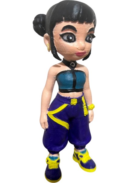 Kpop Hunterix Demon Hunters Zoey | 3D Baskı Figür – El Boyama & Cilalı Koleksiyon Parçası fırsatları