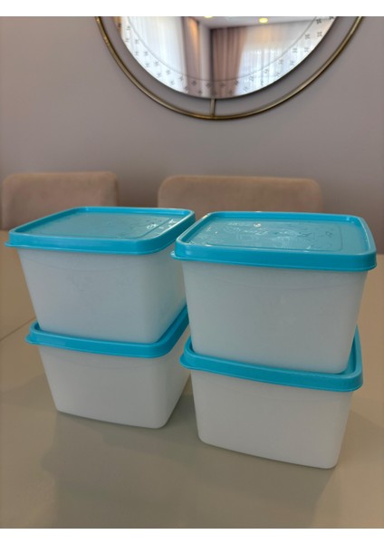 1.1 Litre Hava Geçirmez Derin Dondurucu Saklama Kabı 4’lü Set – Kırılmaz, Bpa Free, -20°c Uyumlu fiyatları
