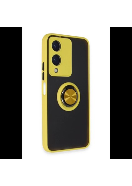 Vivo Y17S Kılıf Montreal Yüzüklü Silikon Kapak fiyatları
