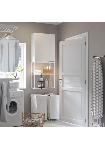 Raf Ünitesi, Beyaz, 60X32X150 cm modelleri