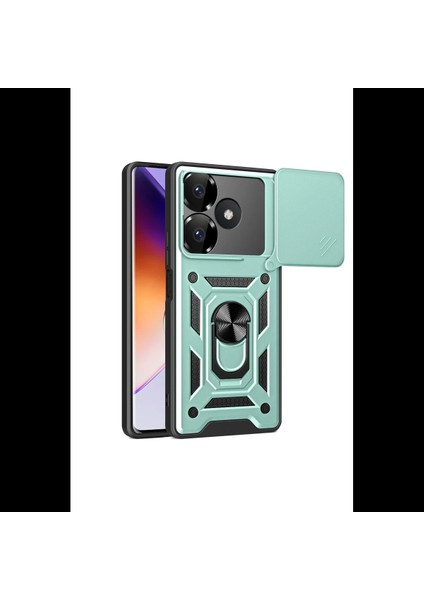 Xiaomi Redmi 13 4g Kılıf Pars Lens Yüzüklü Silikon