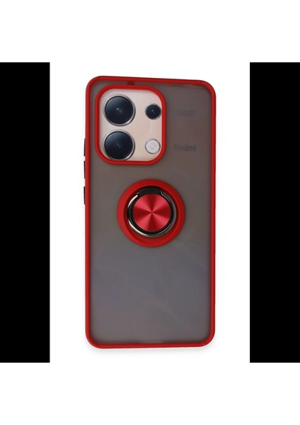 Xiaomi Redmi Note 13 4g Kılıf Montreal Yüzüklü Silikon Kapak