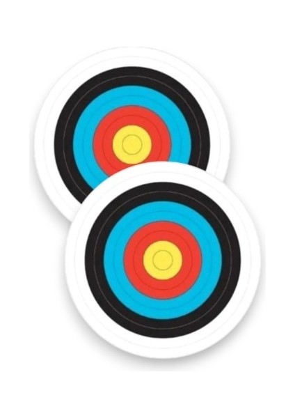 Face Açık Hava Hedef Kağıdı (Yüzü ) 1-10 A -2 Li Pk -80CM - 53C086