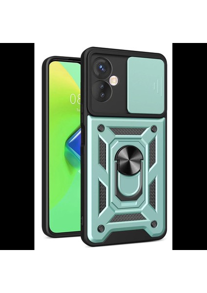 Infinix Hot 30 4g Kılıf Pars Lens Yüzüklü Silikon