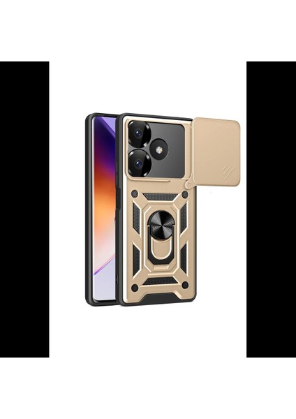 Xiaomi Redmi 13 4g Kılıf Pars Lens Yüzüklü Silikon