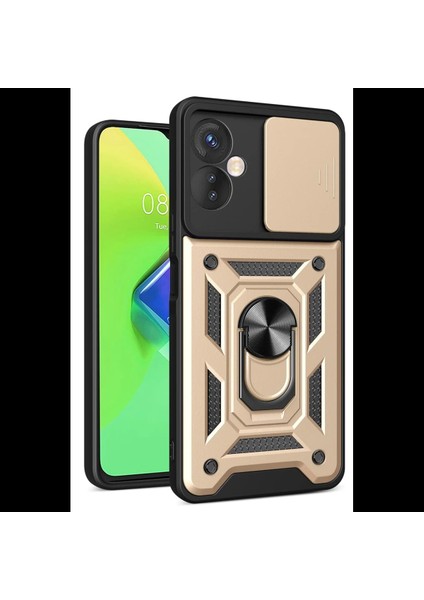 Infinix Hot 30 4g Kılıf Pars Lens Yüzüklü Silikon