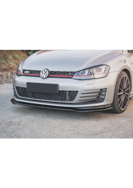 Vw Golf 7 Gtı Tampon Ön Lip Parlak Siyah Plastik Ön Ek Karlık 2012 2013 2014 2015 2016 2017 fiyatları