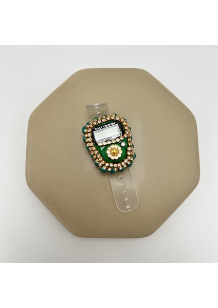 10 Adet Istiridye Kutulu Zikirmatik ve Tesbih Seti Hediyelik Mevlüt Umre Hac