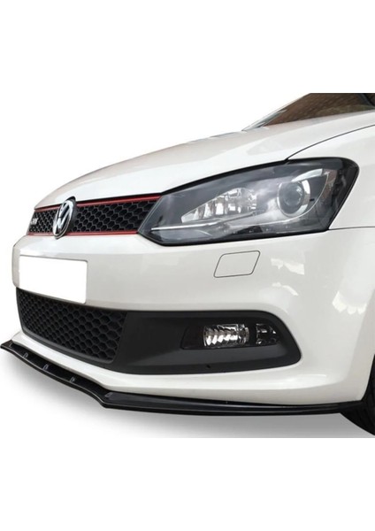 Vw Polo Mk5 Ön Lip Parlak Siyah Plastik Ön Ek Karlık 2009 - 2017 fiyatları