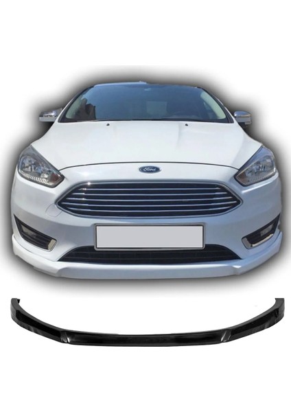 Ford Focus 3.5 Ön Ek Karlık Plastik Mat Siyah 2015 2016 2017 2018 Makyajlı Kasa