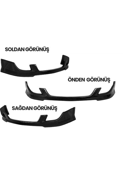 Opel Corsa C Ön Ek Karlık Abs Plastik Mat Siyah 2000 2001 2002 2003 2004 2005 2006 indirimleri