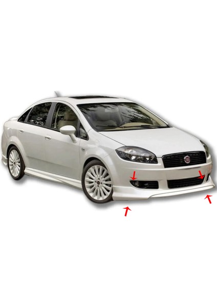 Fiat Linea Ön Ek Karlık Plastik Mat Siyah 2007 2008 2009 2010 2011 2012 Makyajsız Kasa fiyatları