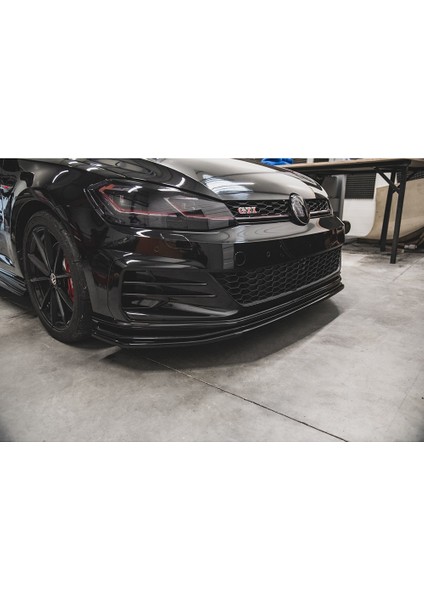 Vw Golf 7.5 Gtı Tampon Ön Lip Parlak Siyah Plastik Ön Ek Karlık 2017 2018 2019 2020 2021 fiyatları