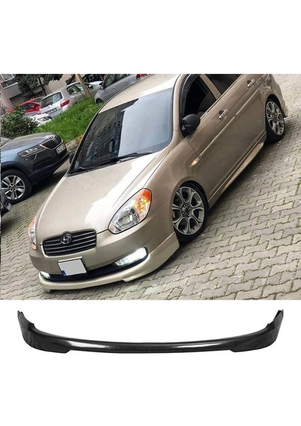 Hyunda Accent Era Ön Ek Karlık Plastik Mat Siyah 2005 2006 2007 2008 2009 2010