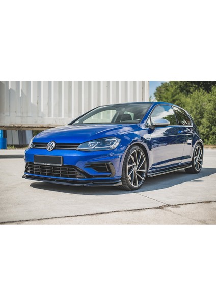 Vw Golf 7.5 R Line Tampon Ön Lip Parlak Siyah Plastik Ön Ek Karlık 2017 2018 2019 2020 2021 fiyatları