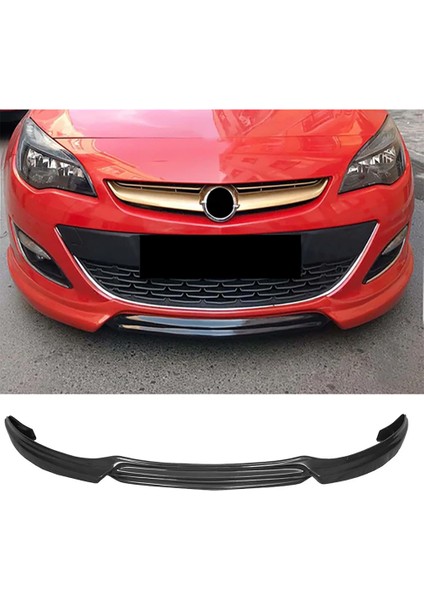 Opel Astra J Hb Custom Ön Ek Karlık Abs Plastik Mat Siyah 2012 2013 2014 2015 Makyajlı Kasa