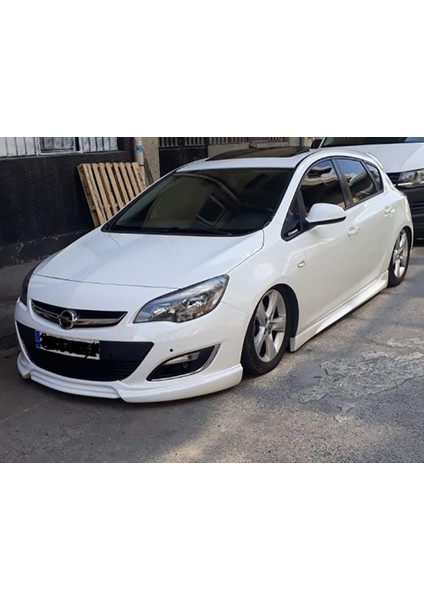 Opel Astra J Hb Custom Ön Ek Karlık Abs Plastik Mat Siyah 2012 2013 2014 2015 Makyajlı Kasa fiyatları