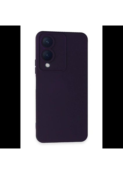 Vivo Y17S Kılıf Nano Içi Kadife Silikon