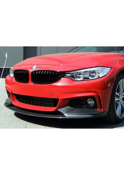 Bmw F36 4 Serisi M Technic Ön Lip Parlak Siyah Plastik Ön Ek Karlık 2014 ve Üzeri modelleri