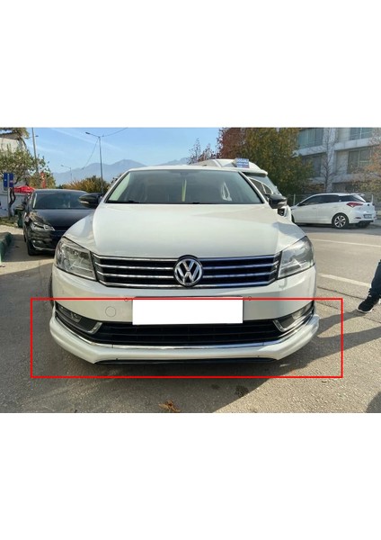 Vw Passat B7 Ön Ek Karlık Abs Plastik Mat Siyah 2011 2012 2013 2014 modelleri