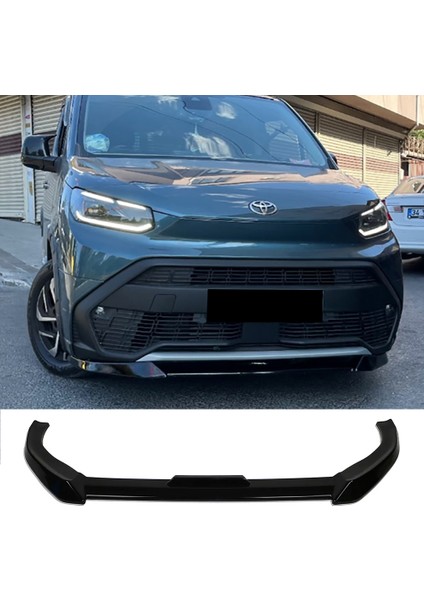 Toyota Proace City Ön Lip Parlak Siyah Plastik Ön Ek Karlık 2019-2024