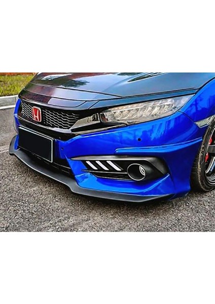Honda Civic Fc5 Turbo Ön Ek Karlık Plastik Mat Siyah 2016 2017 2018 2019 Makyajsız Kasa fiyatları