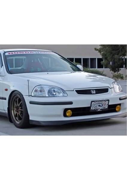 Honda Civic Sir Ön Lip Parlak Siyah Plastik Ön Ek Karlık 1996 1997 1998 Makyajsız Kasa fiyatları